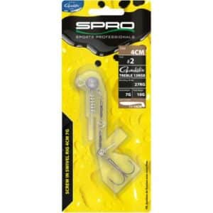 Spro Screw In Swivel Rig 4cm 5G