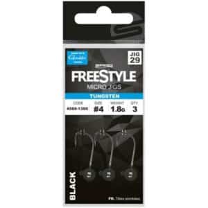 Spro Tungsten Micro Jig29 Black 3.5G #4