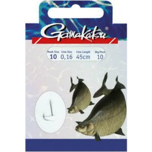 GAMAKATSU HOOK BKS-1050N ROTAUGE 45 cm Gr.14 Zielfischhaken 140113014010