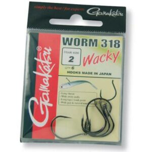 Gamakatsu Hook Worm 318 Wacky Gr.2