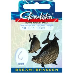 Gamakatsu Hook Bkd-1810B Brassen 100 Cm 10 Stk.