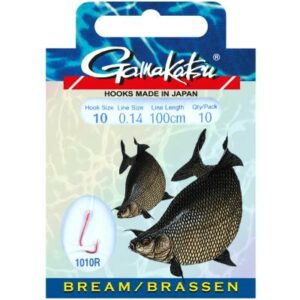 Gamakatsu Hook Bkd-1010R Brassen 100 Cm Gr. 10