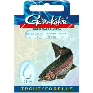 Gamakatsu Hook Bkd-3610N Trout 100 Cm Gr. 10