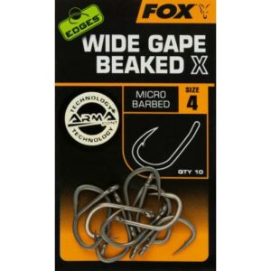 Fox Edges Wide Gape beaked X size 4