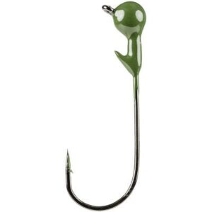 Strike King Tour grade Round Jig Head green Pumpkin 1/16oz