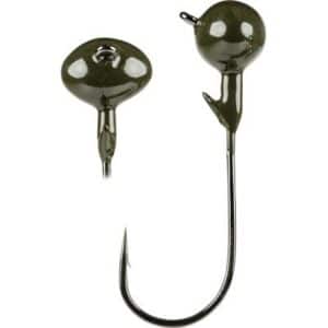 Strike King Tour grade Football Jig Head green Pumpkin 1/4oz