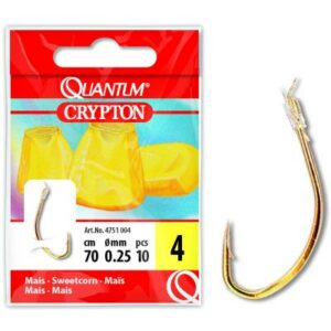 Quantum #4 Crypton Mais Vorfachhaken gold 0