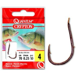 Quantum #4 Crypton Barsch Vorfachhaken black nickel 0