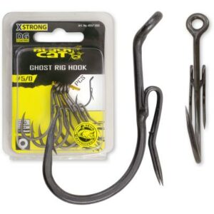 Black Cat #5/0 Ghost Rig-Haken DG DG coating 5Stück 4g