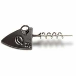 Quantum 10g Q-Screw-Jigs Dartkopf matt schwarz