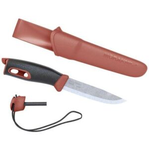 Morakniv Gürtelmesser Companion Spark Rot Klingenlänge 10