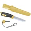 Morakniv Gürtelmesser Companion Spark Gelb Klingenlänge 10