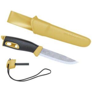 Morakniv Gürtelmesser Companion Spark Gelb Klingenlänge 10