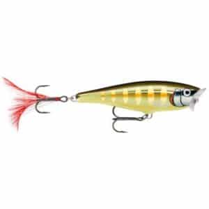 Rapala Skitter Pop Sp Stgs 5cm Oberfläche Schwimmend Striped Grey Shiner