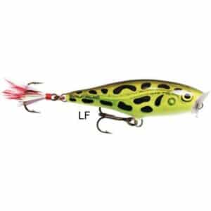 Rapala Skitter Pop Top Water 5cm Lime Frog Oberflächenköder