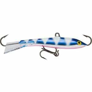 Rapala Jiggingrap 5 Glow zebra bluepink