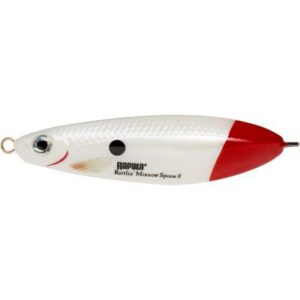 Rapala Rattlin' Minnow spoon 08 Pearlwhiteredtail