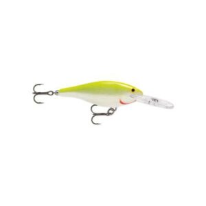 Rapala Shad Rap 09 Silver Fluorescent Chartreuse
