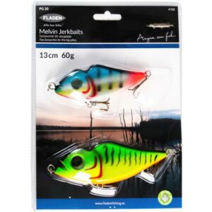 FLADEN Melvin Jerk baits 2Stück 10cm & Shark 15cm