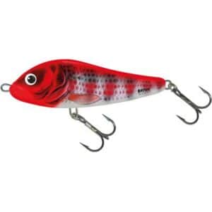 Salmo Rattlin' Slider 8cm Holo Red Head Striper