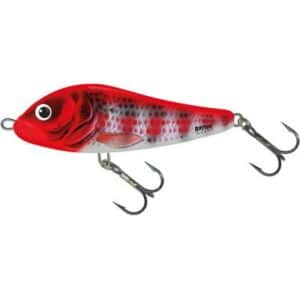 Salmo Rattlin' Slider 8cm Holo Red Head Striper