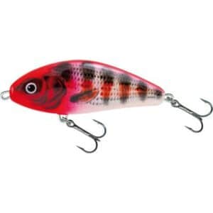 Salmo Fatso 10cm Float Holo Red Head Striper