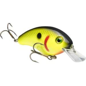 Strike King Pro Model Series 4S Black Back Chartreuse 11cm 15.9G