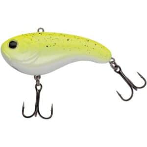 Berkley Flatt Shad UV Spotted Neon Yellow 50mm 11g