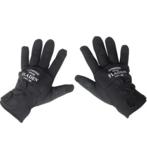 FLADEN Neoprene Gloves black M split finger