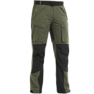 FLADEN Trousers Authentic 2.0 green/black L peach microfiber
