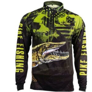 FLADEN Pike S pixel Trikot