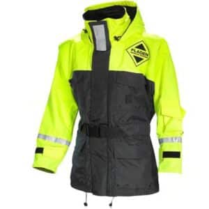 FLADEN Floatation Jacke 846 Schwarz/Gelb Größe L