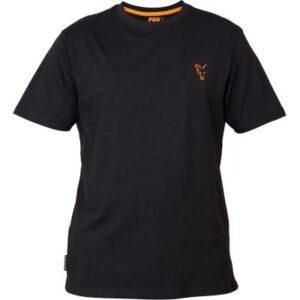 Fox collection Black Orange T-shirt - S