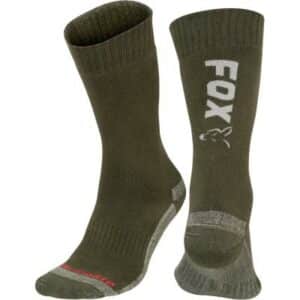 Fox Green / Silver Thermolite long sock 10 - 13 Eu 44-47