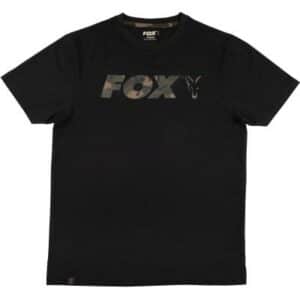 Fox Black / Camo print T - S