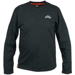 Fox Rage Black Marl Longsleeve T - S