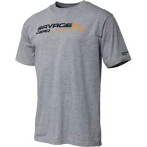 Savage Gear Signature Logo T-Shirt Xxl Grey Melange