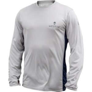 Westin Pro UPF Long Sleeve L Grey/Navy Blue