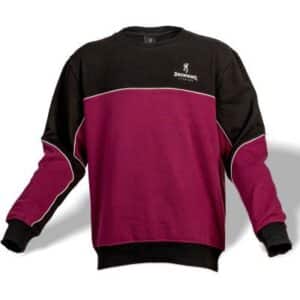 Browning M Sweatshirt schwarz/burgundi