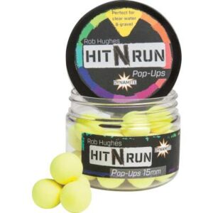 Dynamite Baits Hit N Run Pop-Up Yellow 15mm