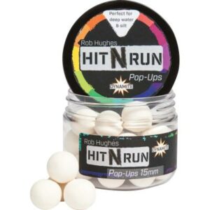 Dynamite Baits Hit N Run Pop-Up White 15mm