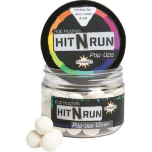 Dynamite Baits Hit N Run Pop-Up White 12mm