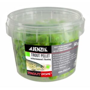 JENZI Trout-Pellets 60g Grün