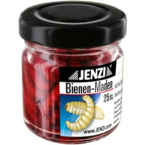 JENZI Bienenmaden konserv. Glas Rot