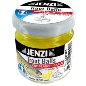 JENZI Trout balls Knoblauch Fluo-Gelb