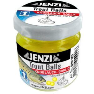 JENZI Trout balls Knoblauch Fluo-Gelb