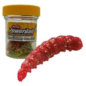 Berkley Power HONEY WORMS Red Scales