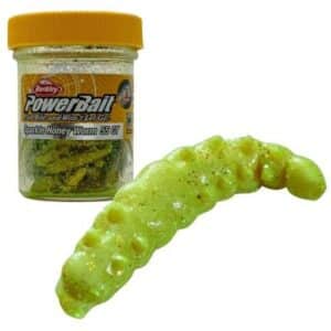 Berkley Power HONEY WORMS Yellow Scales