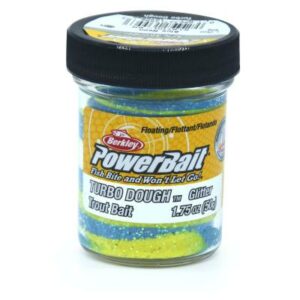 Berkley Select Glitter TURBO DOUGH Blue Neon