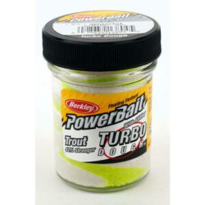 Berkley Select Glitter TURBO DOUGH White /Chartreuse